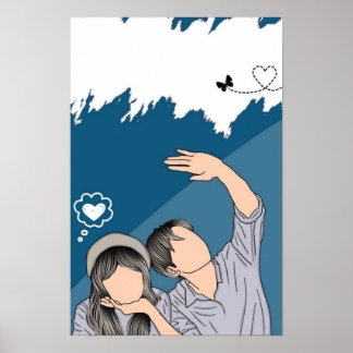 Posters en couple 'You & Me'