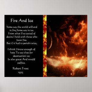 Posters Orange Et Feu Majestic Orange