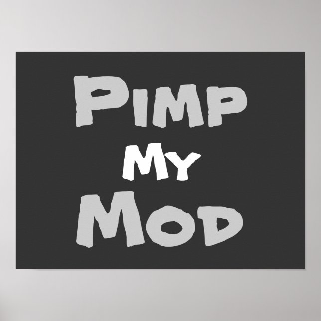 Posters Pimp My Mod Premium (Devant)