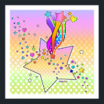 Posters, Prints - Maxxed Pop Art<br><div class="desc">This Fun, Retro Style POP ART is an updated, contemporary version of the colorful sixties style graphics so popular during the days of Yellow Submarines and Peter Max wanna-bes. Get stylin' in a bitchen, Woodstock kinda way and feel free to personalize your purchases!</div>