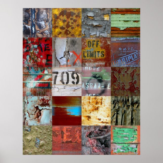 Posters Street Art Abstrait 32 Long (Devant)