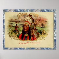 Posters vintages Étiquettes de boîte à cigares