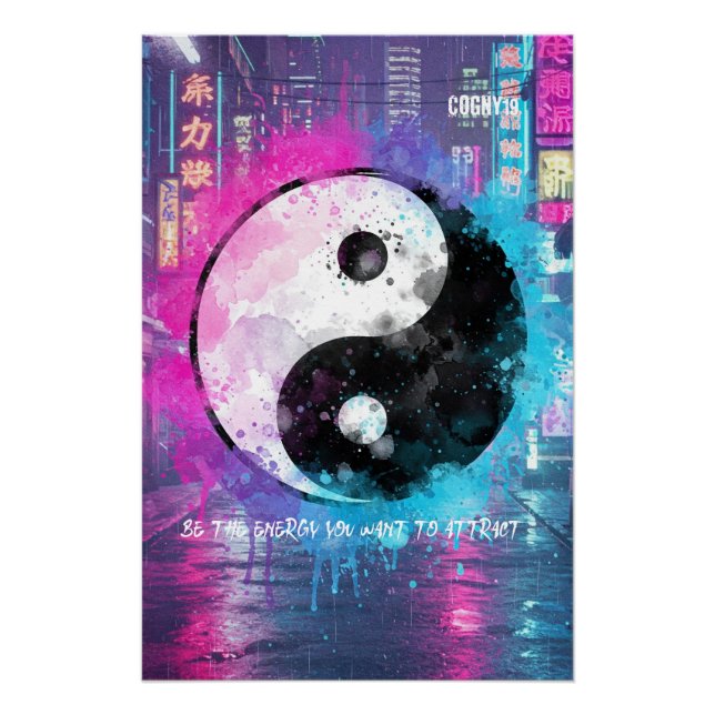 Posters Yin et Yang (Devant)