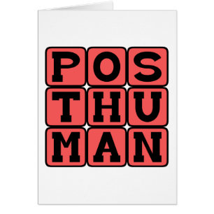 Posthuman, Concept de science-fiction