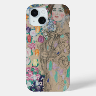 Posthumous Portrait of Ria Munk by Gustav Klimt iPhone 15 Case