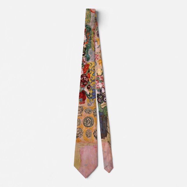 Posthumous Portrait of Ria Munk by Gustav Klimt Tie (Front)