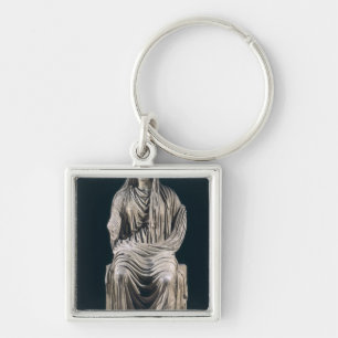 Posthumous statue of Livia from Velleia Keychain