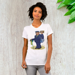 Postie Delivering Womens T-Shirt