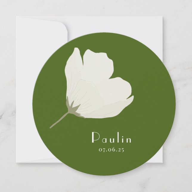 Posting Paulin Save The Date (Front)