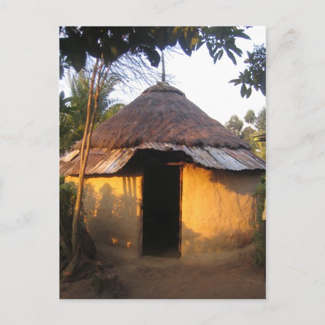 Postkarte Afrikanische Küche Postcard (Front)