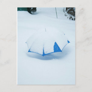 Postkarte - Eingeschneit II Postcard