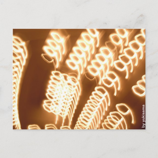 Postkarte - Lichter "9" Postcard (Front)