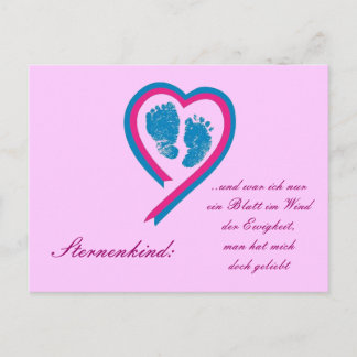 Postkarte Sternenkind Postcard