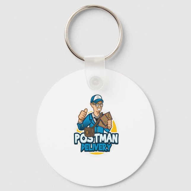 postman delivery keychain (Front)