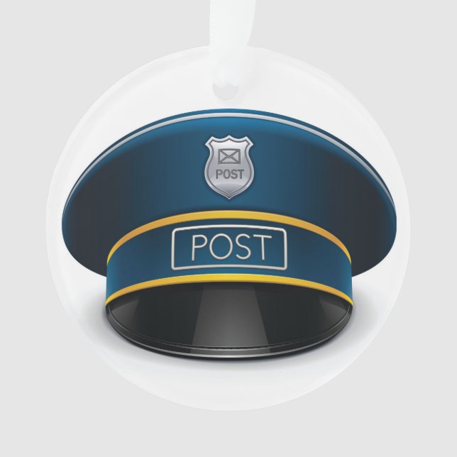 Postman - Letter Carrier Ornament (Front)