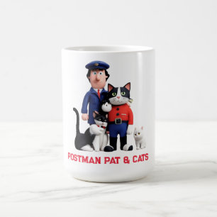 Postman Pat & Cats  Coffee Mug