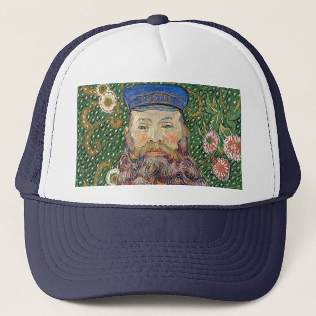 Postman Portrait by Van Gogh Trucker Hat (Front)