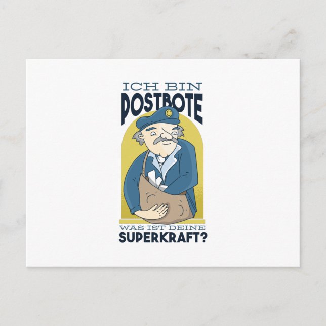 Postman Postcard (Front)