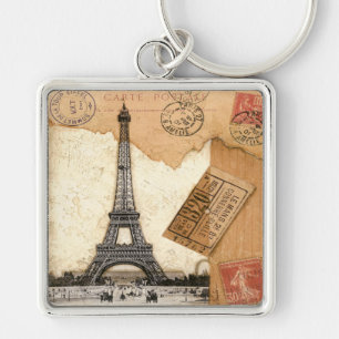Postmark, Paris Keychain