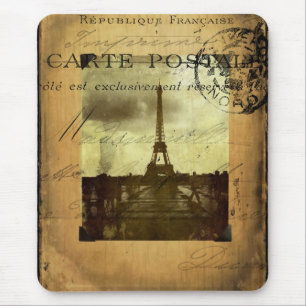 Postmarked Paris Mouse Pad