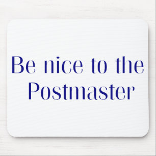 Postmaster Mouse Pad