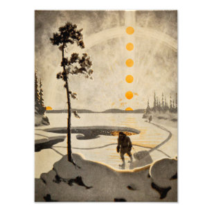 Postmen of the Wilderness Arthur Heming Photo Print