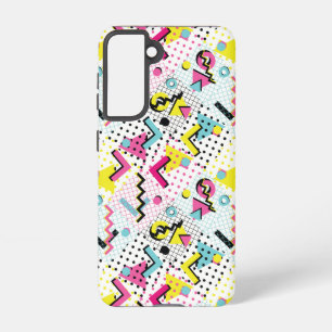 Postmodern Memphis Style Pattern Samsung Galaxy Case