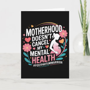Postpartum Depression Mother Mama Maternal Mental Card