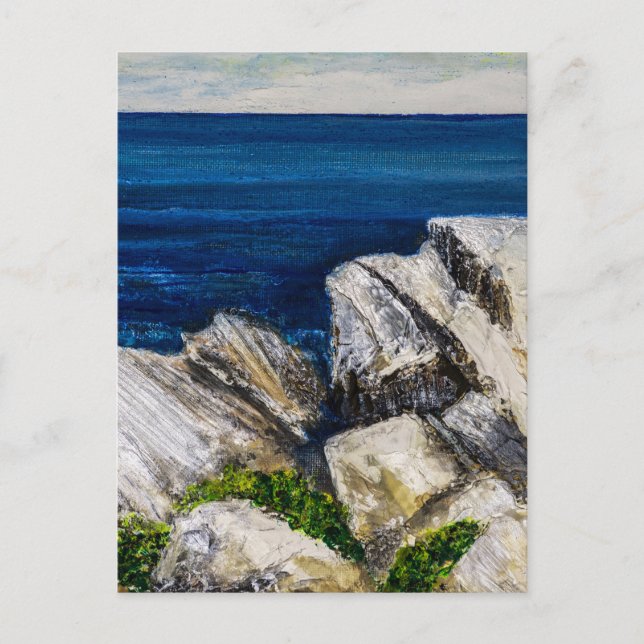 Postrcard - On The Rocks Postcard (Front)