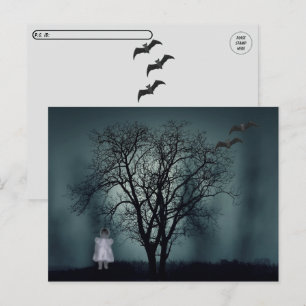 Postrossing Ghost Toddler Postcard