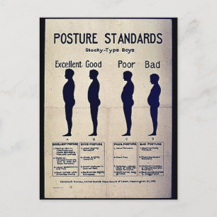 Posture Standards Postcard