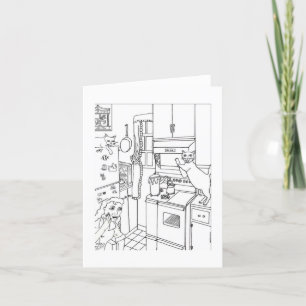 Pot Boils Over Thank You Card