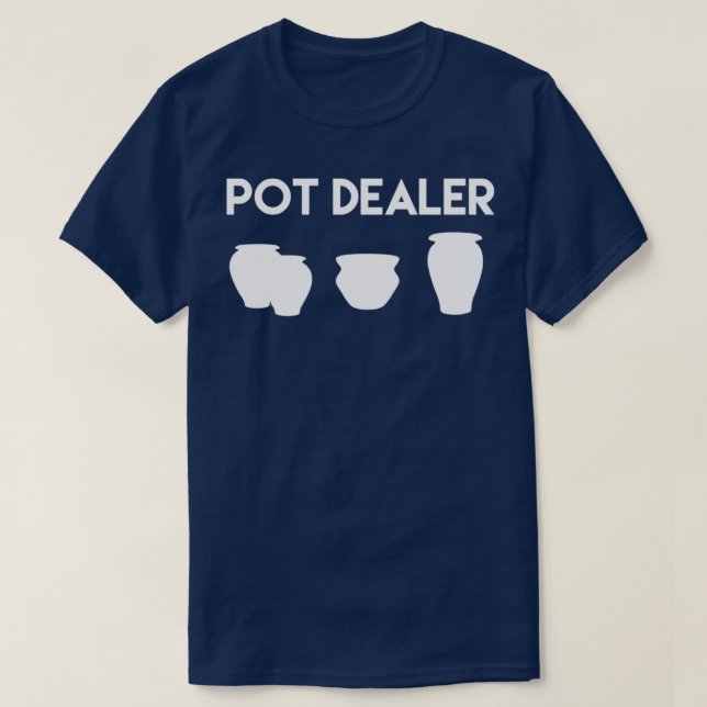 Pot Dealer 9 T-Shirt (Design Front)