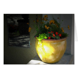 Pot d'or de fleurs