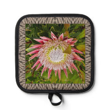 Pot Holder with Lovely Protea