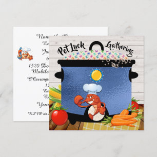 Pot Luck / Tout Type Invitation