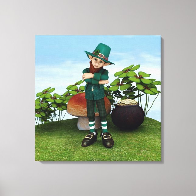 Pot of Gold Canvas Print (Front)