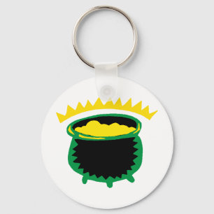 Pot of Gold Keychain