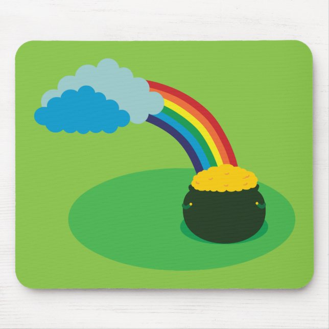 Pot of Gold Mouse Pad (Front)