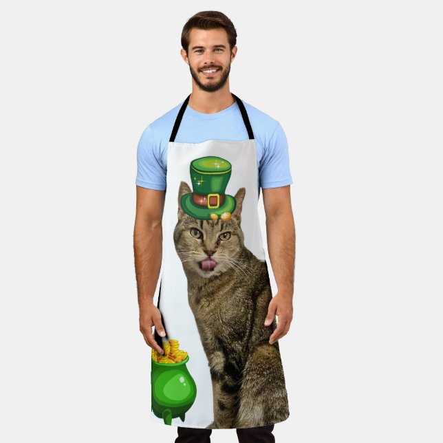 Pot O'Gold Indigo Apron (Worn)