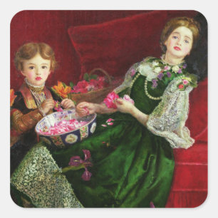 Pot Pourri Square Sticker