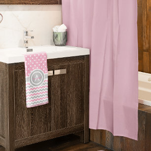 Pot rose Gris Poka Chevron