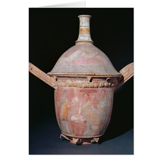 Pot with a scene of women bathing (Front)