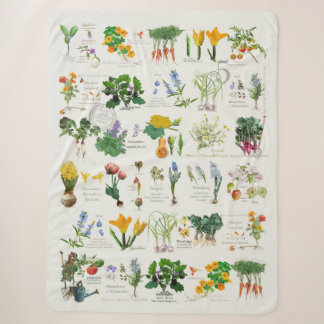 Potager Garden. Gardener's blanket