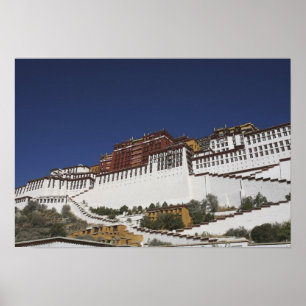 Potal Palace in Lhasa, Tibet. Poster