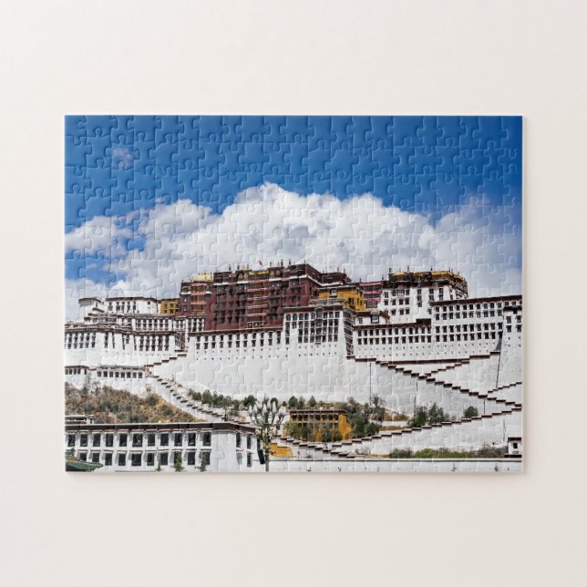 Potala palace in Lhasa - Tibet Jigsaw Puzzle (Horizontal)
