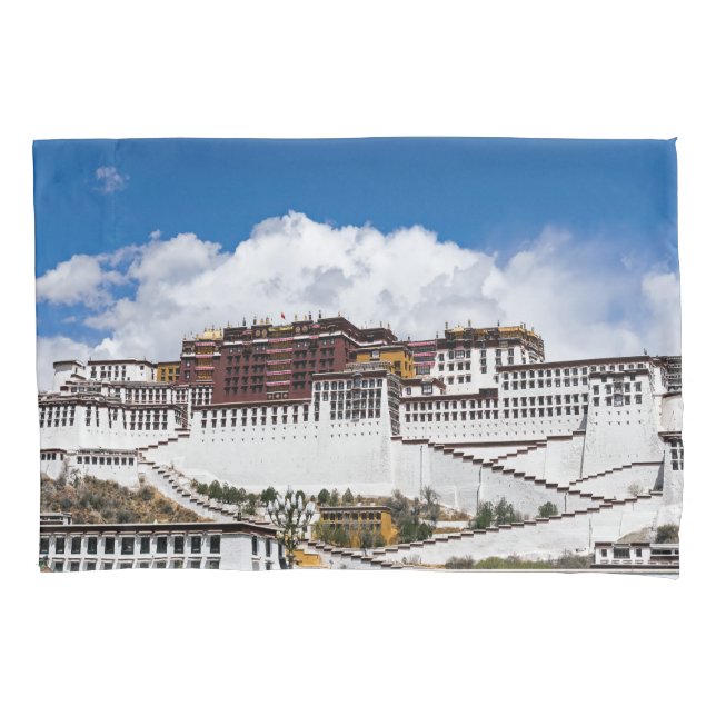 Potala palace in Lhasa - Tibet Pillowcase (Front)