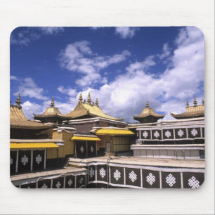 Potala Palace inside with steeples at the home Mouse Pad