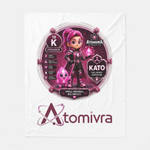 Potassium ATOMIVRA Fleece Blanket