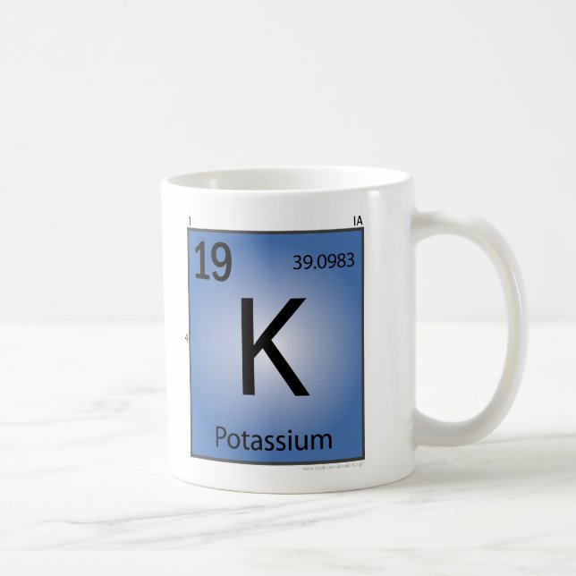 Potassium (K) Element Mug (Right)